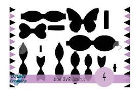 Free Templates Svgs For Faux Leather Hair Bows Diy Leather Bows Diy Hair Bows Leather Bows