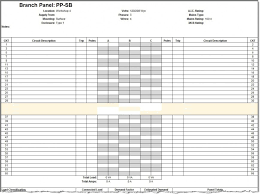 Looking for 008 template ideas electrical panel schedule excel examples? Square D Panel Schedule Template Addictionary