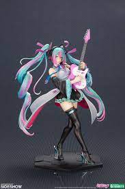 Hatsune Miku Bishoujo Remix Statue By Kotobukiya Sideshow Collectibles In 2021 Hatsune Miku Miku Nendoroid Anime