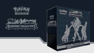 Troll and toad keeps a large inventory of all pokemon cards in stock at all times. Pokemon Tcg Sun Moon Burning Shadows Elite Trainer Box Pokemon Com