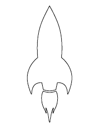 Black And White Rocket Ship Printable Rocket Ship Template Printable Rocket Ship Rocket Ship Printable Rocket