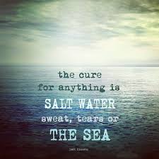 The cure for anything is salt water: The Cure For Everything Is Salt Water Quotes Cute766