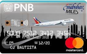 Earn 2% cash back · earn cash back easily · microchip technology Pnb Credit Cards Pnb Mabuhay Miles Mastercard