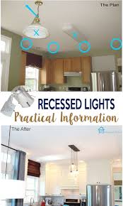 kitchen recessed lighting