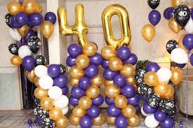 Purple Black And Gold Balloon Arch Balloon Wall Black White Purple Gold Purple Birthday Party Decorations Purple Birthday Party Gold Birthday Party