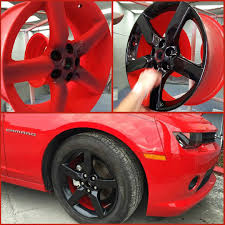 Once complete, a skilled technician dedicated to quality control will ensure your order has been carefully coated. Bullseye Powder Coating Custom Two Tone Job On Brand New Chevy Camaro