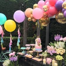 Outdoor Unicorn Birthday Party Idea Especialz Unicorn Themed Birthday Party Unicorn Birthday Party Decorations Outdoors Birthday Party
