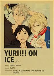 Туалетный постер Hanako Kun Yuri on Ice из крафтовой бумаги, Классическая  коллекция японского аниме, наклейка на стену для домашнего бара,  художественный Декор - купить по выгодной цене | AliExpress