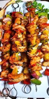 Hawaiian Shrimp Kabobs Recipe Recipe Kabob Recipes Shrimp Kabobs Shrimp Kabob Recipes