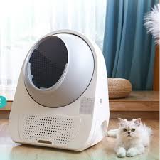 Akilli Otomatik Buyuk Kapali Kendi Kendini Temizleyen Kedi Cop Kutusu Beyaz Egitim Shorthair Kedi Tuvalet Robot Ev Pet Urunleri Mm60msp Kedi Kumu Kutulari Aliexpress