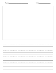 Blank Picture And Writing Paper Pdf Google Drive Free Writing Paper Summer Writing Paper Kindergarten Writing Paper