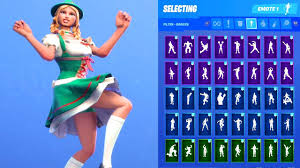 Fortnite's season 5 release date has just been revealed. Heidi Skin Showcase With All Fortnite Dances Emotes Youtube