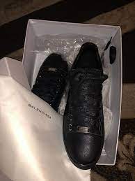 1,306 all black brand shoes products are offered for sale by suppliers on alibaba.com, of which men's casual shoes accounts for 9%, sports shoes there are 509 suppliers who sells all black brand shoes on alibaba.com, mainly located in asia. Balenciaga Arena Low Black For Sale In Bradenton Fl Offerup Balenciaga Arena All Black Sneakers Balenciaga