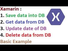 Create A Simple App Using Xamarin Full Crud Operation Xamarin Simple App App Coding