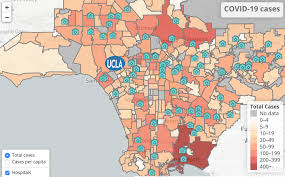 The man has not travelled overseas recently however he works as a driver, which includes transporting international flight crew. Visualizing Los Angeles Hospitals And Simulating Covid 19 On An Unprotected Ucla Daily Bruin