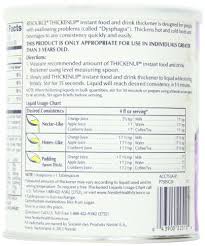 Resource Thickenup Instant Food Drink Thickener Powder Unflavored 8 Ounce Canister Pack Of 12