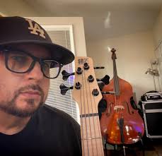 Bass lesson today with Donny Tesso. The learning never stops. Don't be that  dude that has played the same for 30 years plus. Longevity has nothing to  do with anything unless you've