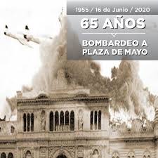 El 16 de junio de 1955 les tocó defender al gobierno de perón en el bombardeo golpista a la plaza. Facebook