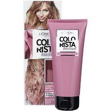 Wash your hair out in the evening. L Oreal Paris Colorista Washout Dirty Pink Big W