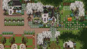 Smapi Seasonal Victorian Buildings And Flowers Stardew Valley Farm Layout Stardew Farms