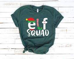 Elf Squad Svg Christmas Svg Funny Elf Shirt Santa Hat Svg 1088s By Hamhamart