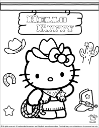 Select from 35970 printable coloring pages of cartoons, animals, nature, bible and many more. Hello Kitty Coloring Sheet Hello Kitty Is Dressed Up Like A Cowgirl Hello Kitty Colouring Pages Hello Kitty Coloring Kitty Coloring