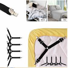 4 Adet Takim Ayarlanabilir Carsaf Tutucu Carsaf Klip Yatak Masa Ortusu Perde Kanepe Kilifi Yatak Ortusu Sapanlar Kaynagi Damla Gemi Carsaf Aliexpress