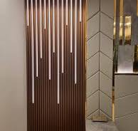 Metal Wall Panel Connectors Stripes - 9.5 Feet