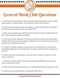9 General Book Club Questions That Will Make The Most Of Any Book Book Club Questions Book Club Food Kids Book Club