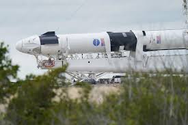 A spacex spacecraft carrying four astronauts soared into outer space sunday — marking the kick off of what nasa hopes will be years of the company helping to keep the international space station. A New Era For Human Space Flight Begins Spacex S Historic Astronaut Launch