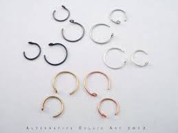 Do you find putting in a hoop nose ring difficult? Nose Rings Hoops With Stopper Choose Your Size And Color 20ga 3 00 Via Etsy Nose Rings Hoop Body Jewelry Piercing Nose Ring