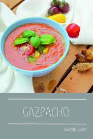 Einfaches Rezept Fur Eine Kalte Tomatensuppe Gazpacho Perfekt Fur Tomatenverwertung Tomaten Suppe Kalte Tomatensuppe Rezepte