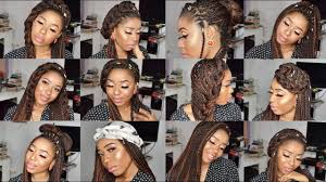 And how it's different from usual box braids box braids have many types and styles and big box braid is one of them, as the name defined in this hairstyle using more big and thick braids than. 15 Ways To Style Box Braids Quick Easy And Stylish 2017 Youtube