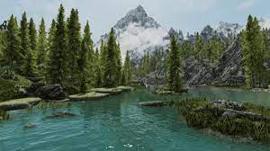 Enhanced Landscapes Is A Project Which Aims To Improve Skyrim S Landscape By Adding Thousands Of Object Landscape Scenery Landscape Skyrim Special Edition Mods