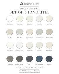 The whispery purple color washes the space with brightness without appearing sterile and adds a layer of interest to the design without detracting from the focal piece of the room. Build Your Own Set Of 5 Benjamin Moore Favs In 2021 Benjamin Moore Paint Colors Gray Warm Grey Paint Colors Basement Paint Colors