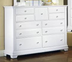 Virginia House Cobblestone Snow White Triple Dresser 9 Drawers Furniture White Dresser Large Furniture