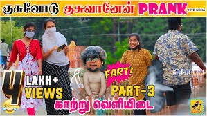 I listed top 10 tamil prank channels as per my review. à®µ à®¯ à®¤ à®² à®² Prank Fart Prank Tamil Nellai Prank Vera Level Prank Nellai Vaazhapalam Youtube