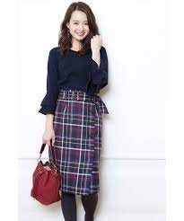 骨格診断ストレート似合うスカートと似合わないスカートの似合わせ術 あかりとつき ファッションアイデア ファッション ファッションスナップ