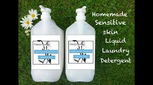 homemade liquid laundry detergent for