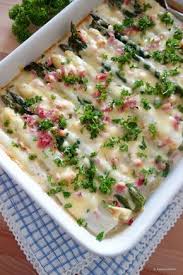 Spargel Auflauf Klassischer Art Rezepte Spargelauflauf Spargel Rezepte