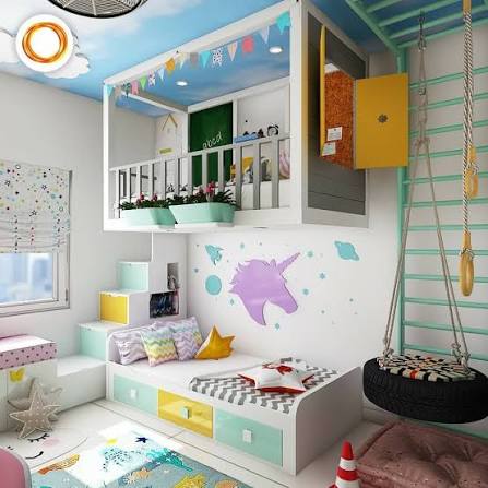 Space-Saving Kid's Room Designs For Small Rooms