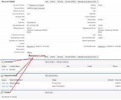 Infallible Techie What Is A Related List In Salesforce