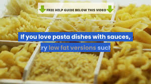 Orzo is a small pasta, and it's great for salads. Learn The Basics Of A Successful Low Cholesterol Diet Youtube