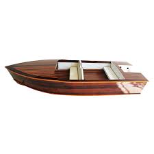 This iconic racing boat was originally designed by george crouch in 1924 and went on to. Old Modern Handicrafts Chris Craft Design Boat 14 Feet Wayfair