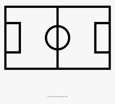The dimensions of the rectangle are 90 to 120 meters long and 45 to 90 meters wide coloring page. Football Field Coloring Pages With Page Ultra Football Pitch Hd Png Download Kindpng