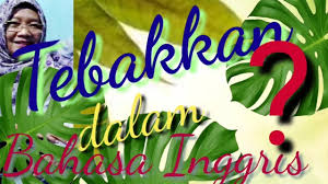 Tebak tebakan bahasa inggris tentang benda. Tebak Tebakan Dalam Bahasa Inggris Youtube