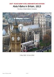 Here are the top ones. Abdu L Baha In The Uk 1913 Sohrab S Diary Paintdrawer Co Uk