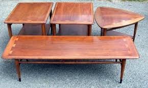 Vintage Lane Acclaim Mid Century Dovetail Inlay Tables I Have The One On The Mid Century Interior Design Mid Century Coffee Table Mid Century Modern Furniture