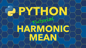 Python Harmonic Mean Youtube