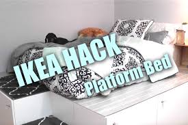 How to build a platform bed. Ikea Hack Platform Bed Diy Handydadtv